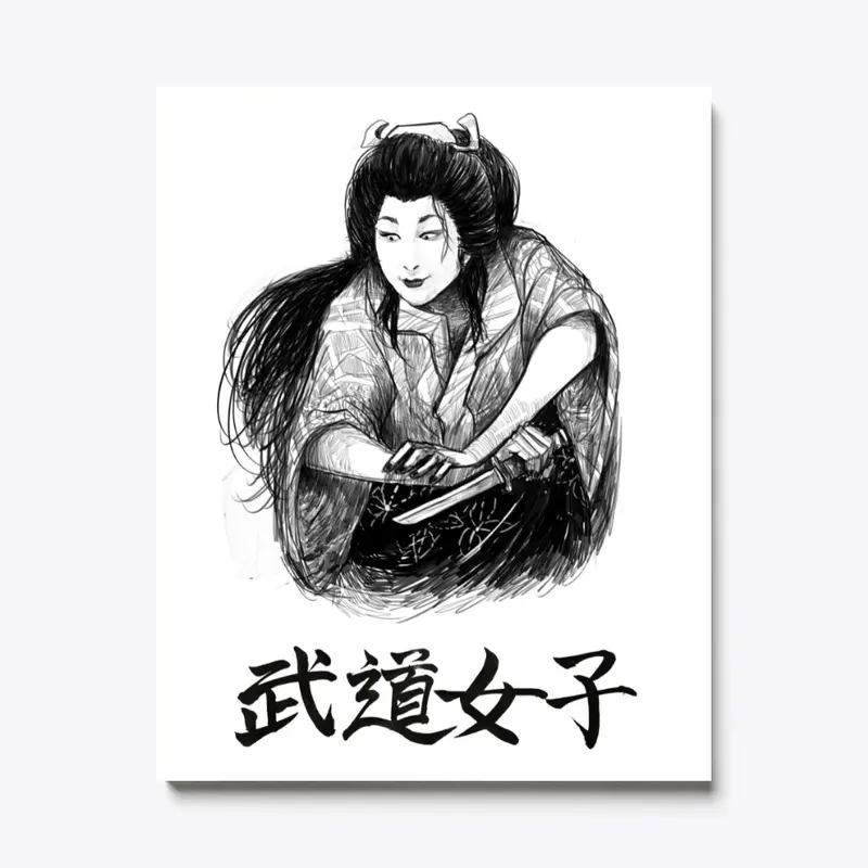 Tanto Geisha Wall Art